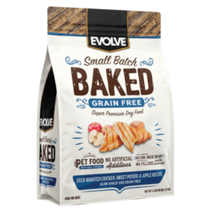 EVOLVE DOG GRAIN FREE OVEN BAKED – HORNEADOS – POLLO
