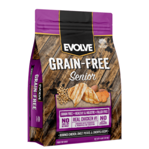 EVOLVE DOG GRAIN FREE SENIOR CHICKEN – POLLO